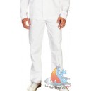 Pantalon homme blanc