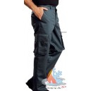 Pantalon de travail homme poches combats