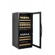 Vitrine cave à vins 250Lt 2 zone de température L595xP680xh1390 mm