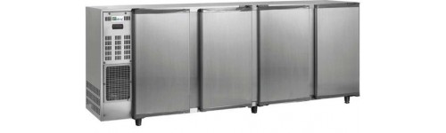 Arriere bar 4 porte inox