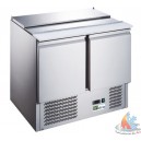 Saladette av couvecle +2° +8°  900 × 700 × 950 mm