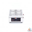 Bain-marie à chocolat 3 x 1/3 GN h 10 cm