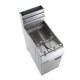 Friteuse gaz  24 kw haut rendement cuve 21L