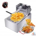 Friteuse électrique avec vanne de vidange "IMBISS I"