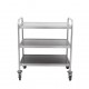 Chariot services 2 niveaux 1000x50xh95