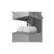 Lave-vaisselle capot, panier carré 500x500 mm
