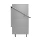Lave-vaisselle capot, panier carré 500x500 mm