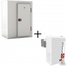 Chambre froide + groupe épaisseur 80 2,57 m³ L1390XP1190xH2190