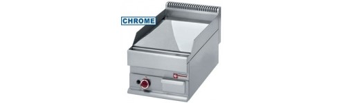 Plancha gaz chrome 