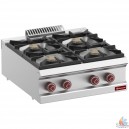 Cuisinière 2  brûleurs gaz 2x7kw L400xP700XH280mm