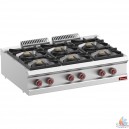 Cuisinière 4 brûleurs gaz x7kw L700xP700XH280mm