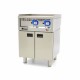 Plancha lisse gaz 3 kw L60x60 cm 
