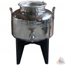 F&ucirc;t 5L avec robinet et support Inox H205XD130mm