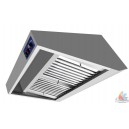 Hotte compl&egrave;te, 9/9T - 2520 M3/h,  140 Pa, 4x filtres &agrave; labyrinthe