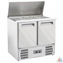 Saladette frigorifique 2x GN 1/1+ 3x GN 1/6 150 mm,