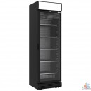 Armoire vitr&eacute;e frigorifique inox ventil&eacute;e 400L 600X600XH1855