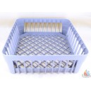 CASIER DE LAVAGE 49 COMPARTIMENTS VERRES 50x50x10 CM. BEIGE 