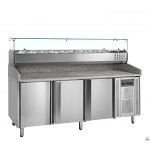 /16554-34858-thickbox/table-de-preparation-2-portes-gn-1-1-240-litres-structure-refrigeree-5x-gn-1-6-150-mm.jpg