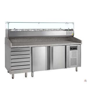 /16555-34861-thickbox/table-de-preparation-2-portes-gn-1-1-240-litres-structure-refrigeree-5x-gn-1-6-150-mm.jpg