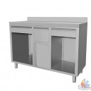 Meuble pour machine &agrave; caf&eacute; 1570 x 600 x 1040 mm