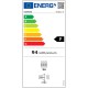 Cave à vins ventilée porte en acier inox 106 Lt L380xP647xH865