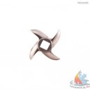 Couteau hachoir inox 4 lames N&deg;8