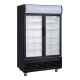 Armoire positive 2 portes vitrées L120 xp 73 xh 2036