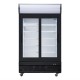 Armoire positive 2 portes coulissante vitrées L120 xp 73 xh 2036