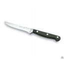 Couteau a d&eacute;sosser de chef noir inox  Lg 14 cm