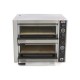 Four pizzas 400v 2x4 Ø30 L90 x P77 x H74cm