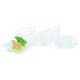 MISE EN BOUCHE CARRE 6,3x6,3x1,5 CM. BLANC 