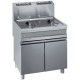 FRITEUSE GAZ 2x 15 L. SUR ARMOIRE