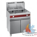 FRITEUSE GAZ 2x 15 L. SUR ARMOIRE