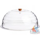 Cloche à fromage en polistyrol cristal Ø 34