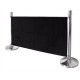 Barrière en toile noir L1430XH700mm