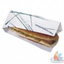 Sachet Hot dog ouvert 2 cotés