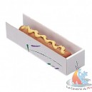 BOITE PIZZA BLANCHE - 35 MM. 29x29x3,5 CM. BLANC CARTON 