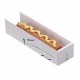 BOITE PIZZA BLANCHE - 35 MM. 29x29x3,5 CM. BLANC CARTON 