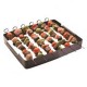 Porte brochettes mat inox