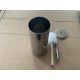 Balayette de toilette acier blanc ou inox