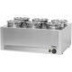 Bain-marie 4 cuves 2X4,5 litres L450xP600xH350 mm