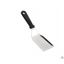 Spatule coud&eacute;e lisse inox L13,5 xp 7 cm