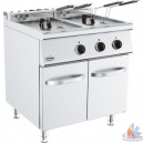 Friteuse électrique 2 cuves de 18 litres  L800xP700xh850/920 mm