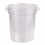 bac rond transparent  Ø 31H20cm 12 litres