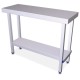 Table pliante av étagère inox 1100x400xh860