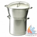 Couscoussier grande capacité inox 20 L