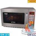 Four micro-ondes en inox,1400 W. (34Lt), digital