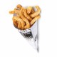 Cornet pour frites, 400g 21X34/1000p