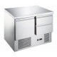 TABLE FRIGO. COMPACT 2 PORTES GN1/1 240L