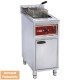 Friteuse 400v1 cuve 14 litres sur armoire